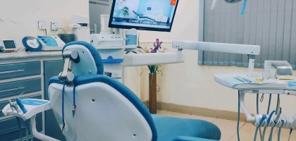 A happy family receiving a checkup at Deans Dental, the best dental clinic in Nairobi near Garden City.