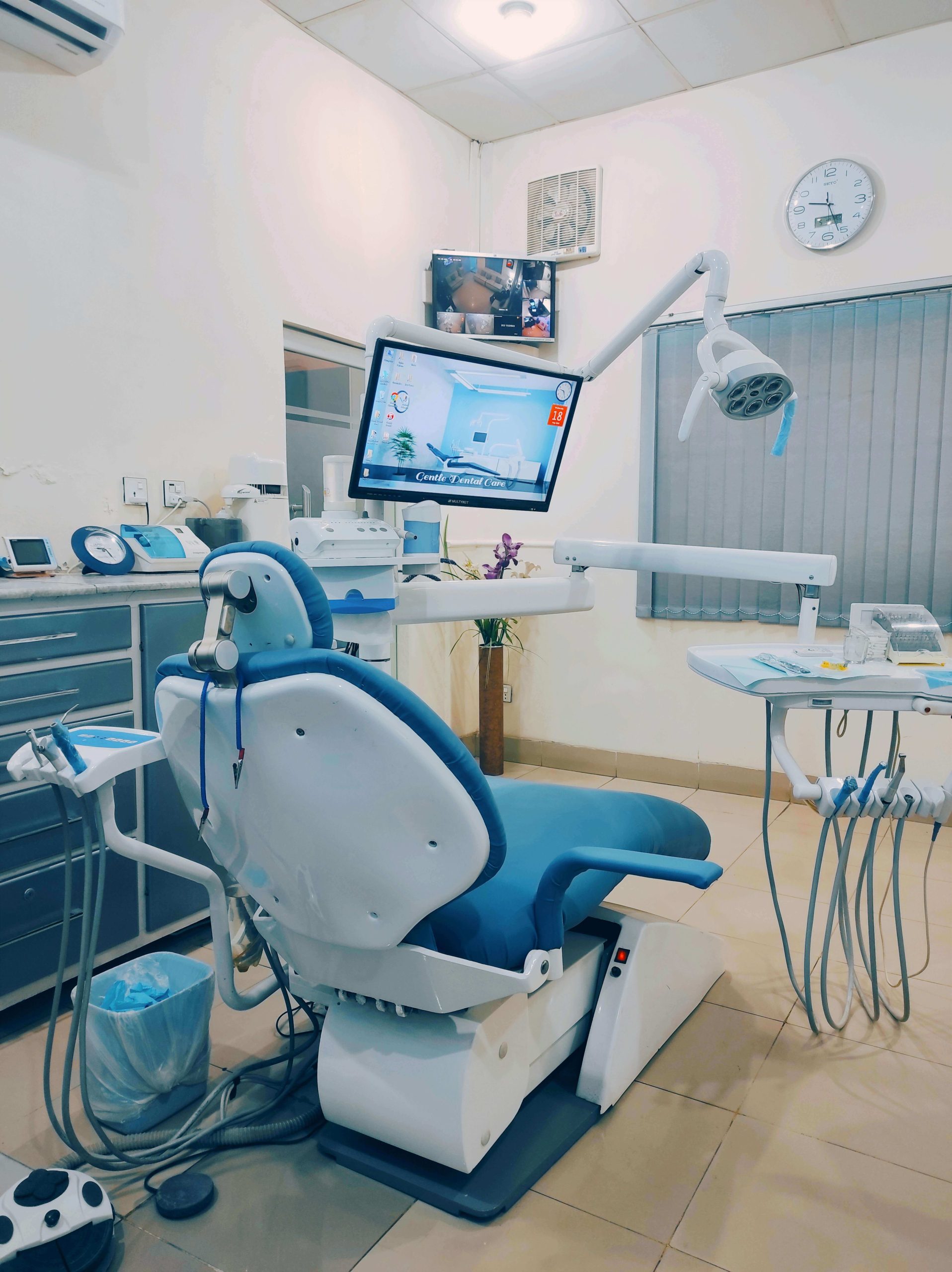 A happy family receiving a checkup at Deans Dental, the best dental clinic in Nairobi near Garden City.